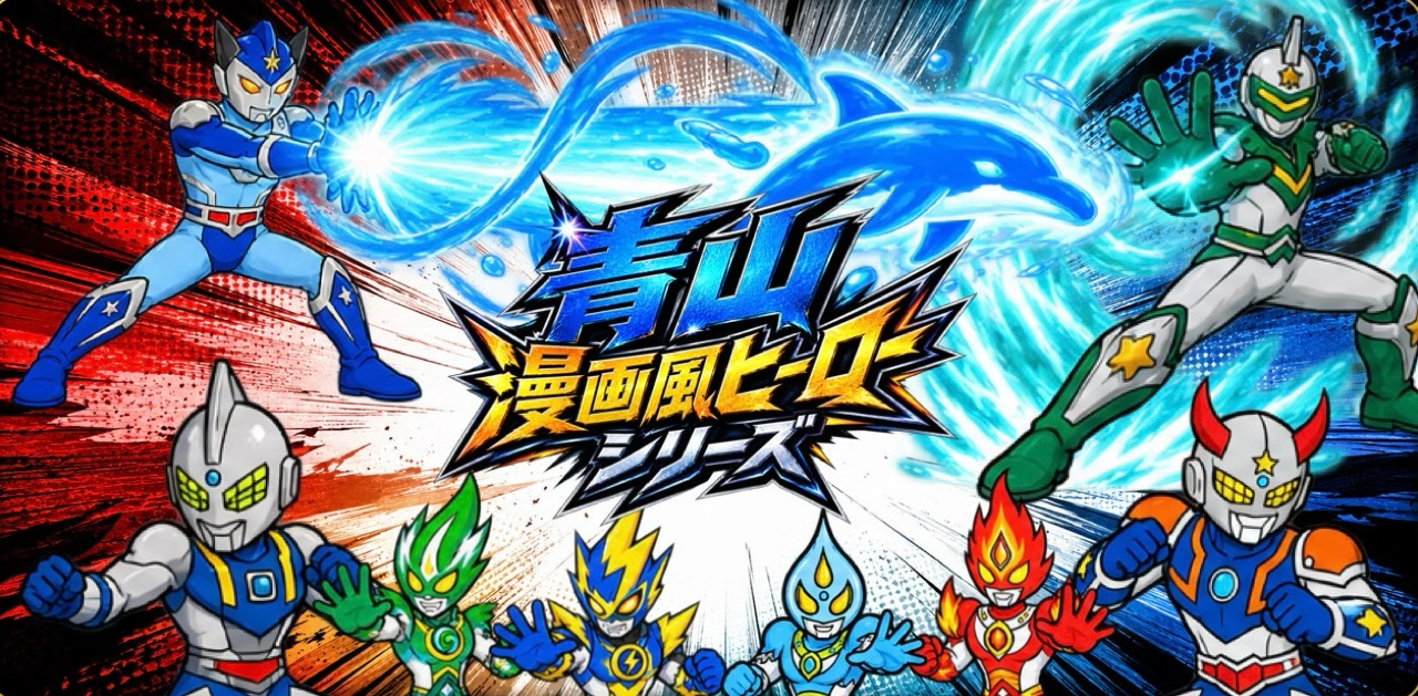 青山漫画風ヒーローシリーズ 常設ガチャ